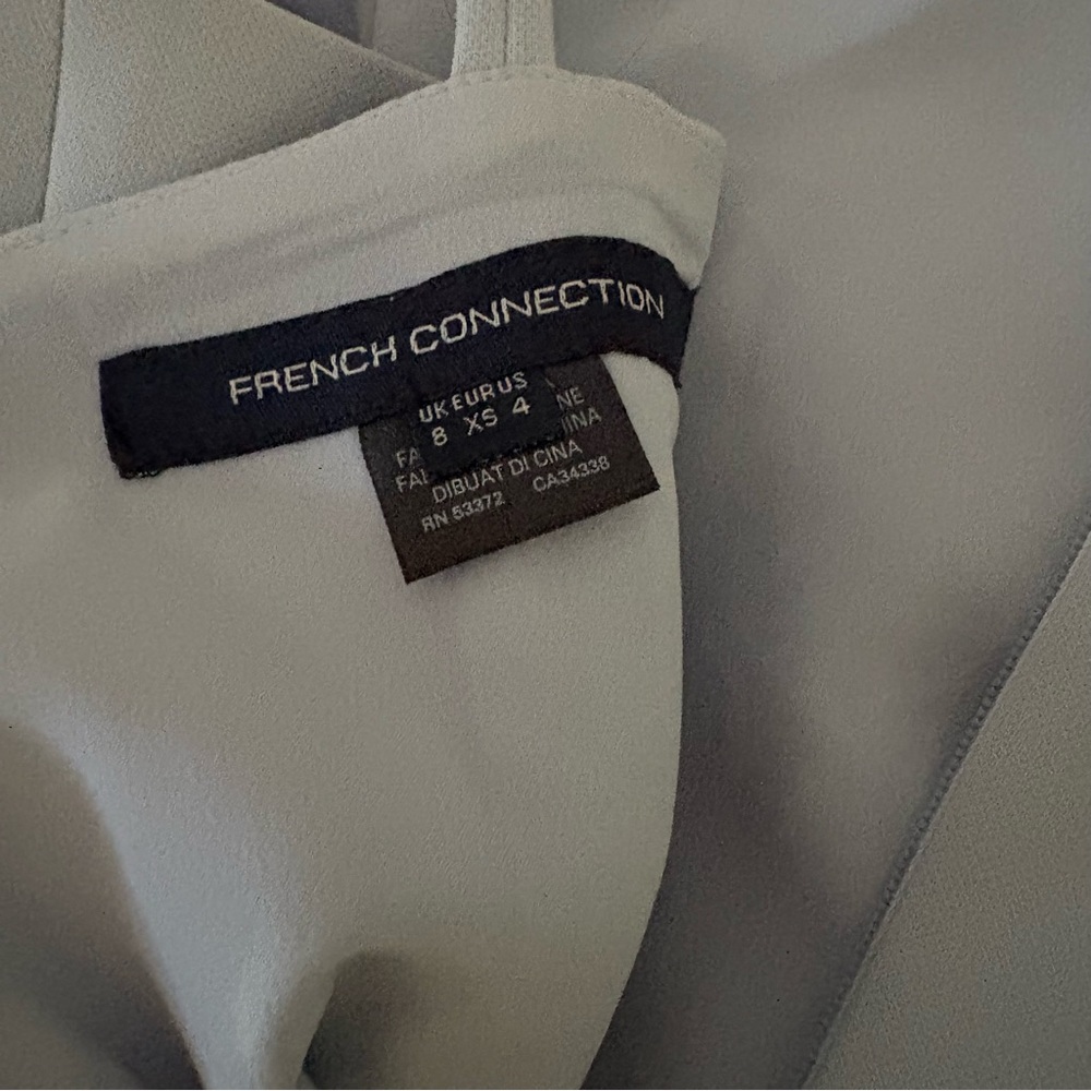 French Connection Light Blue Square Neck Dress 4 - image 5